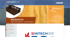 Desktop Screenshot of intech-world.com